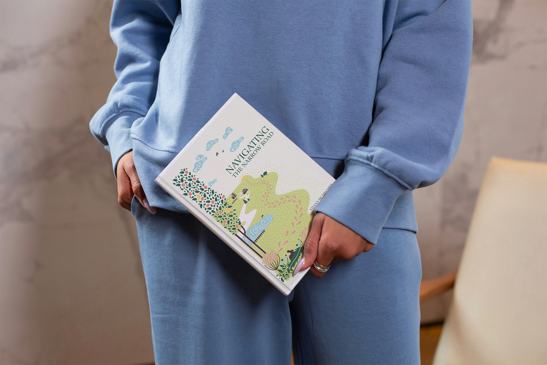 Navigating the Narrow Road Book Cover Art
