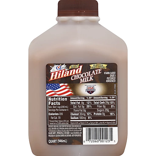 Hiland Milk, Chocolate 1 qt